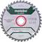 Metabo Classic Kreissägeblatt für Holz, mit Kennzeichnung „PRECISION CUT", 216 mm Durchmesser und 40 Zähne.