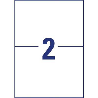 Zahl '2' in blau, zentriert auf weißem Hintergrund.