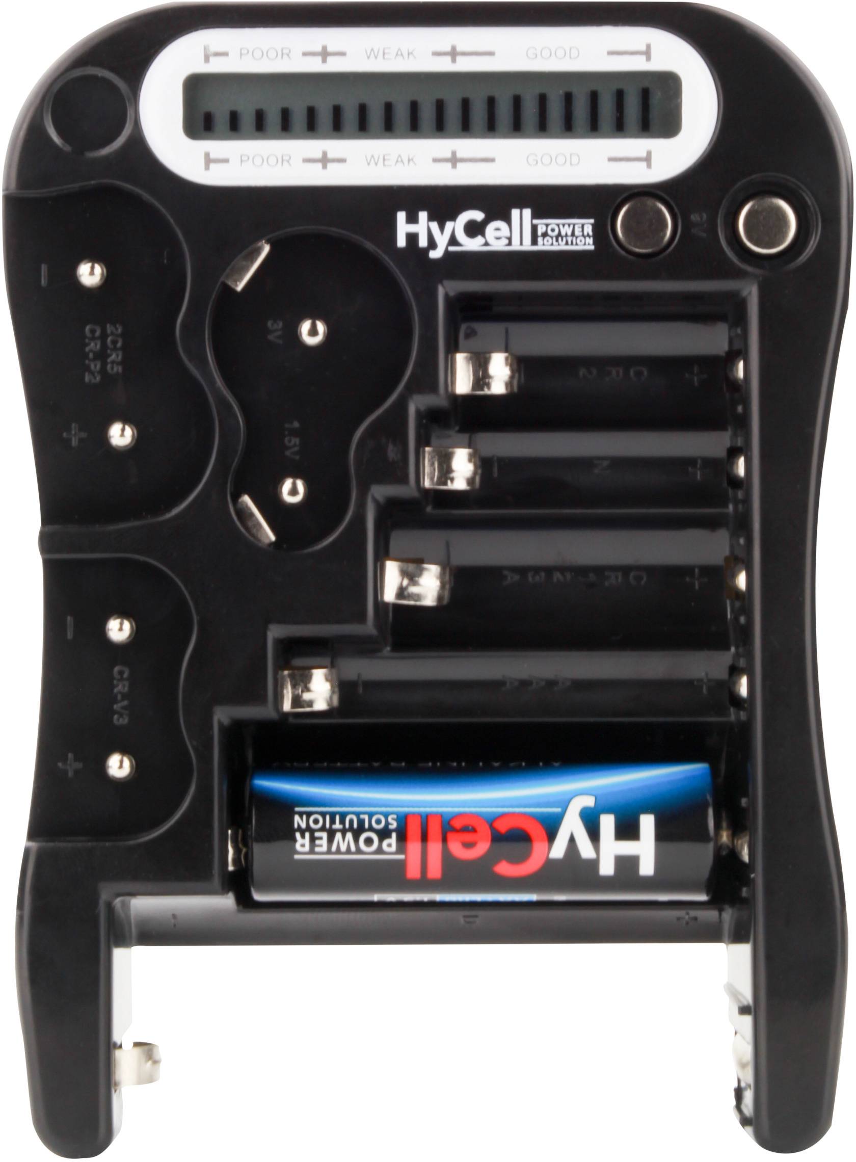 HyCell Batterietester Batterietester LCD Messbereich (Batterietester) 1,5 V, 3 V, 6 V, 9 V Batterie 1900-0037-4