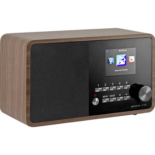 Imperial i110 Internet Tischradio Internet USB, Internetradio Holz