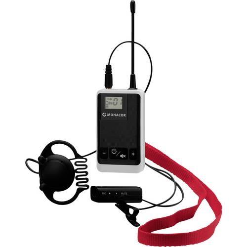 Monacor ATS-22T Sprach-Mikrofon Übertragungsart (Details):Digital, Funk Digital, Funk