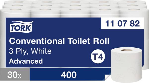 TORK Toilettenpapier Premium 110782 Weiß Anzahl der Lagen: 3 lagig  30 St.