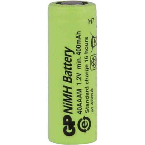 GP GPIND40AAAMB Spezial-Akku 2/3 AAA Flat-Top NiMH 1.2 V 400 mAh 1 St.