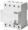 Siemens 5SV33426KK12 5SV3342-6KK12 FI-Schutzschalter A 4polig 25 A 0.03 A 400 V