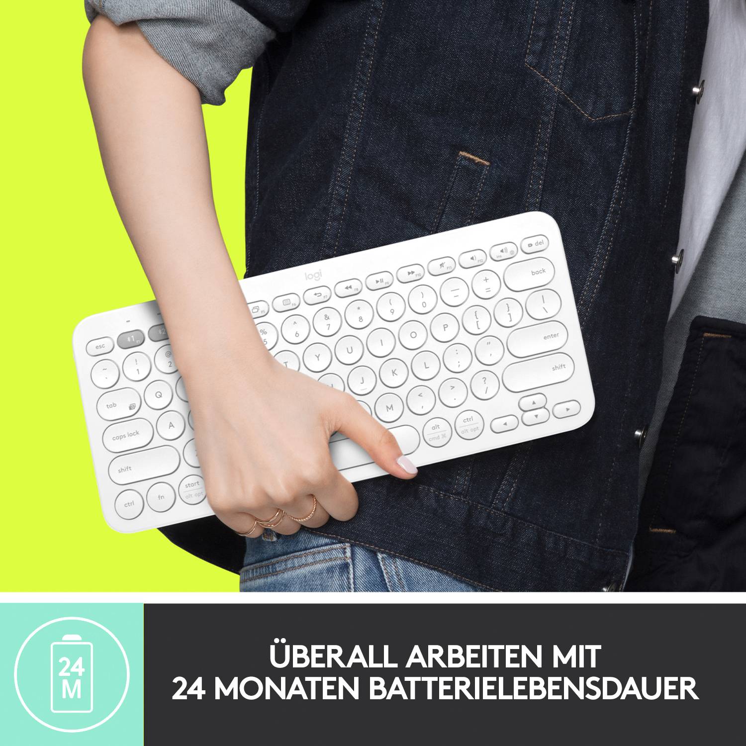 Logitech K380 Multi-Device Bluetooth Keyboard-4