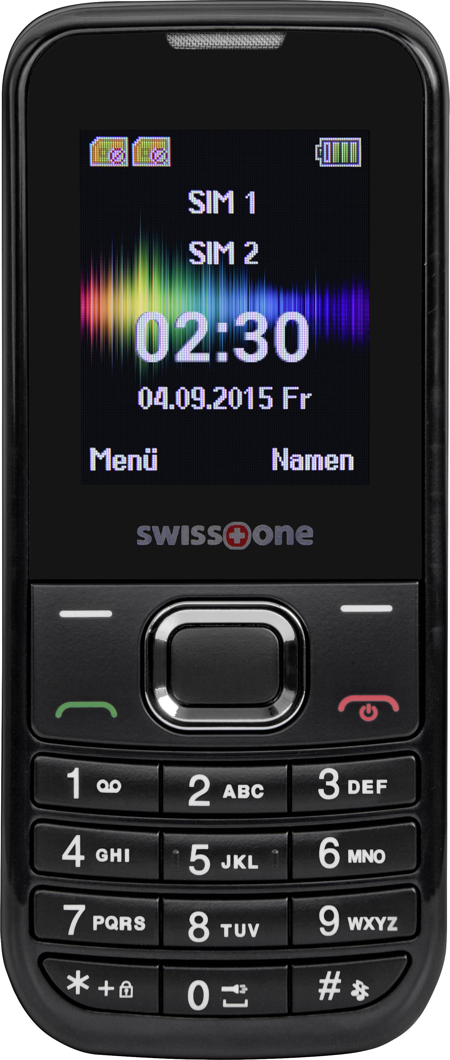 SWISSTONE SC 230 Dual-SIM schwarz GSM Mobiltelefon