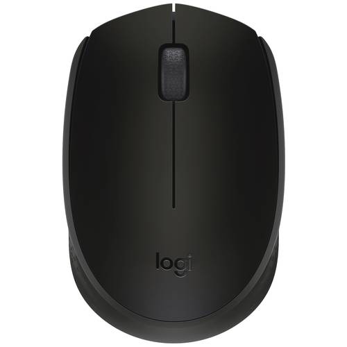 Logitech M171 Maus Kabellos, Funk Optisch Schwarz, Grau 3 Tasten 1000 dpi