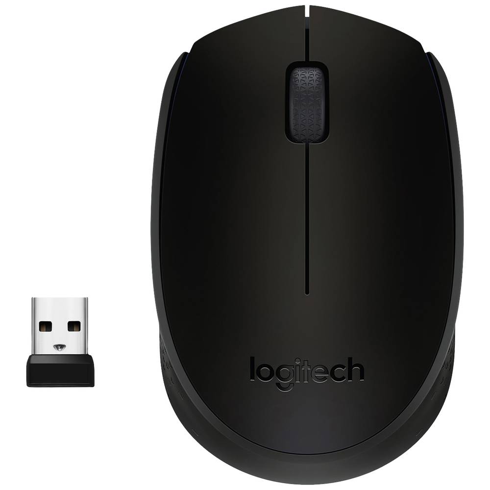 Logitech M171 Wireless Mouse BLACK (910-004424)