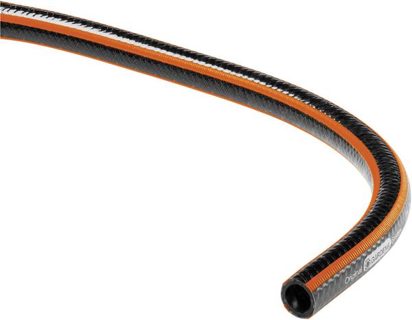 GARDENA 18055-22 Comfort FLEX Gartenschlauch Schlauch-Innen-Ø=19 mm 3/4 Zoll Meterware Grau, Schwarz, Orange