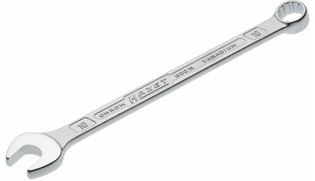 Hazet 600LG-10 600LG-10 Ring-Maulschlüssel Schlüsselweite (Metrisch) 10 mm