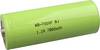 Panasonic 3/2 D Spezial-Akku F Flat-Top NiCd 1.2 V 7000 mAh