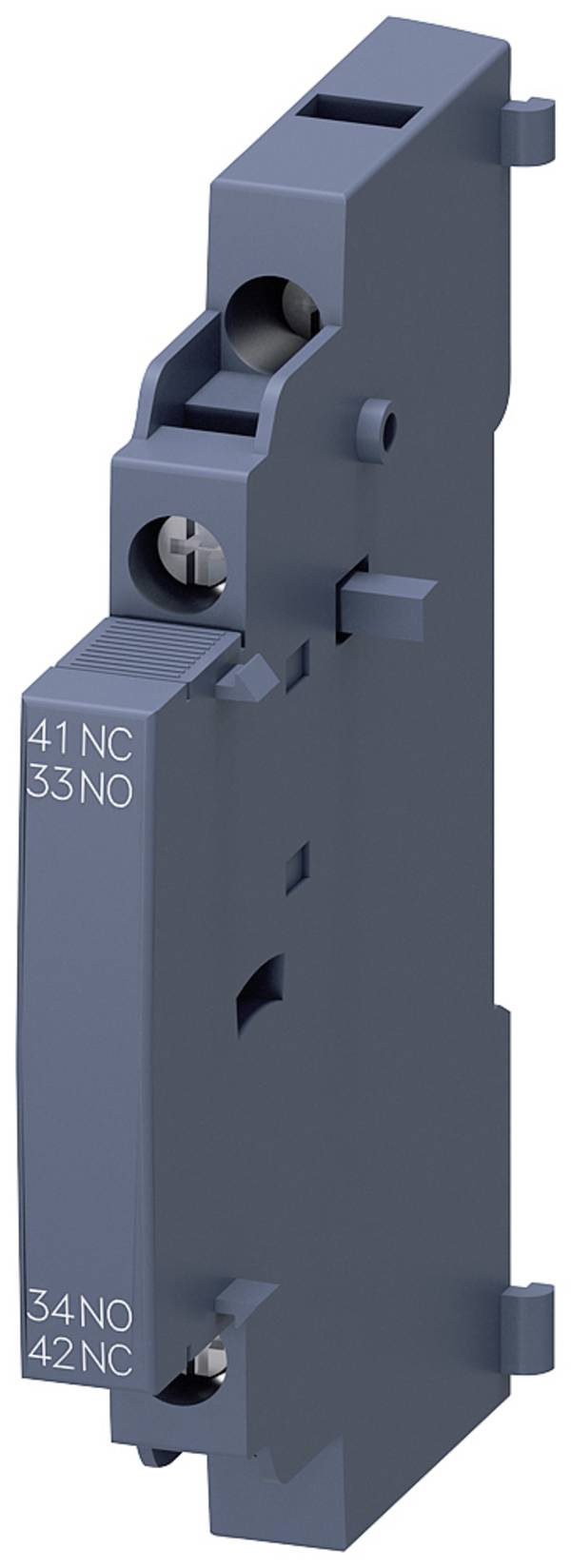 Siemens 3RV2901-1A Hilfsschalterblock 1 St. Schaltspannung (max.): 400 V/AC (B x H x T) 9.5 x 90 x 70 mm Piece
