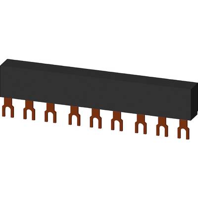 Ein rechteckiger, schwarzer IC-Chip mit braunen Metall-Pins darunter. Der Chip ist ein wesentlicher Bestandteil elektronischer Geräte.