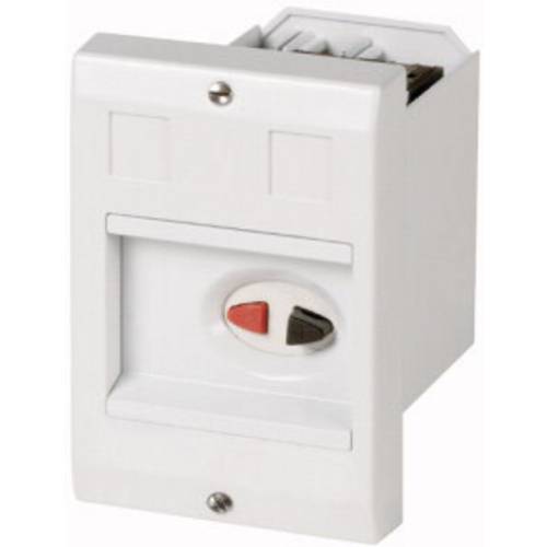 Thumbnail - Eaton E-PKZ01 Leergehäuse Einbau, mit Schalter (L x B x H) 80 x 85 x 129 mm Grau 1 St.