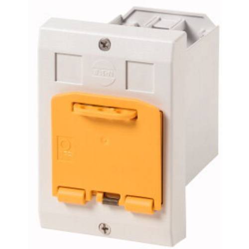 Thumbnail - Eaton E-PKZ01-SVB Leergehäuse Einbau, absperrbar (L x B x H) 80 x 85 x 129 mm Grau, Gelb 1 St.