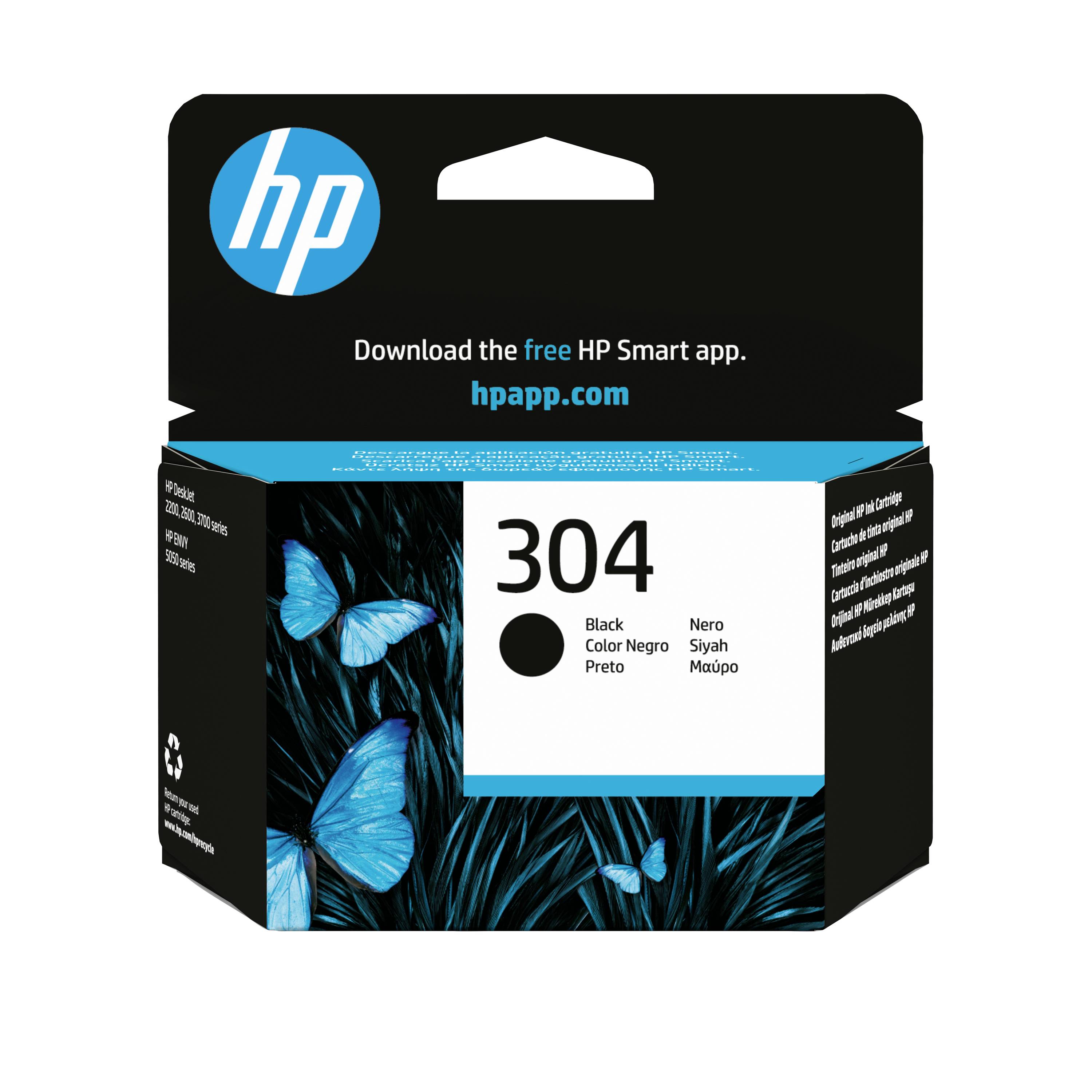 HP 304 Druckerpatrone Original Schwarz N9K06AE Tinte