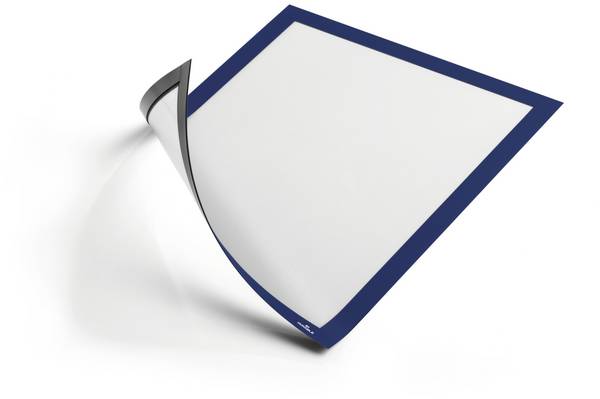 Durable 486907 DURAFRAME MAGNETIC A4 - 4869 Magnetrahmen DIN A4 Blau (B x H) 238 mm x 324 mm 5 St.