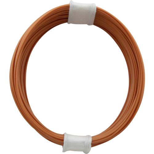 Donau Elektronik 110-7 Litze 1 x 0.04 mm² Orange 10 m