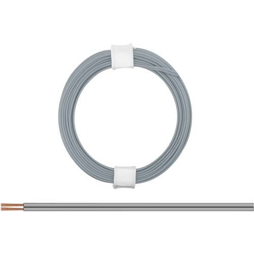 Donau Elektronik 114-99 Litze 2 x 0.08 mm² Grau 5 m