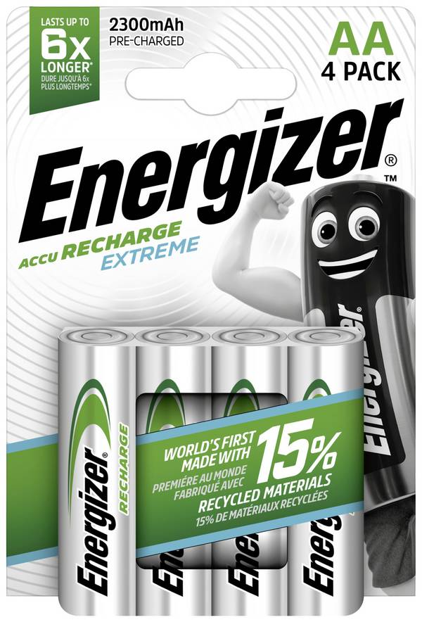 Energizer Extreme HR06 Mignon (AA)-Akku NiMH 2300 mAh 1.2 V 4 St.