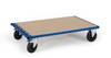 ROLLCART 11-1284-BU Plattenwagen ohne Schiebebügel Stahl pulverbeschichtet Traglast (max.): 600 kg