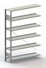META Regalbau 178466 Aktenregal-Anbaumodul (B x H x T) 1256 x 1850 x 336 mm Stahl verzinkt Verzinkt Metallboden