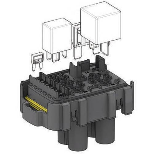 Thumbnail - MTA Automotive Fuse/Relay Hol Maxi Micro Relay WP Sicherungs-/Relaishalter 1 St.