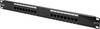 Digitus DN-91616U 16 Port Netzwerk-Patchpanel 483 mm (19") CAT 6 1 HE Schwarz Bestückt