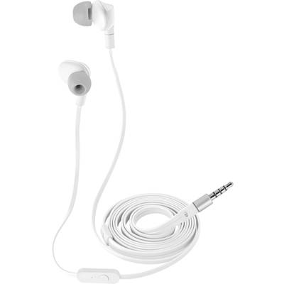 Trust Aurus Sport In Ear Kopfhörer kabelgebunden  Weiß  Headset, Schweißresistent, Wasserabweisend
