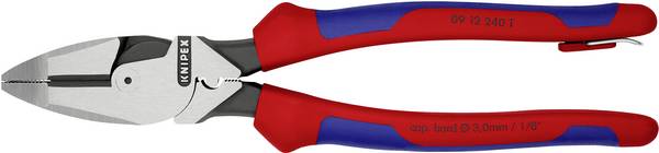 Knipex 09 12 240 T Werkstatt Kombizange 240 mm DIN ISO 5746