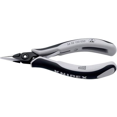 Knipex 34 52 130 ESD ESD Flachrundzange Chrom-Vanadium Kugellagerstahl 130 mm