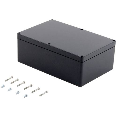 TRU COMPONENTS KST 2401 03240200.H Industrie-Gehäuse 240 x 160 x 90 ABS Schiefer-Grau 1 St.