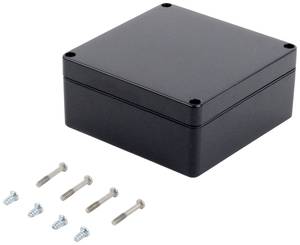 TRU COMPONENTS KST 217 03217000.H Industrie-Gehäuse 122 x 120 x 55  ABS  Schiefer-Grau 1 St.