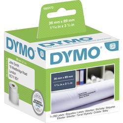 Image of DYMO Etiketten Rolle 1983172 1983172 89 x 36 mm Papier Weiß 260 St. Permanent Versand-Etiketten