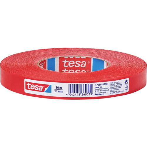 tesa PERFECT 57230-00004-02 Gewebeklebeband tesa® extra Power Rot (L x B) 50 m x 19 mm 1 St.