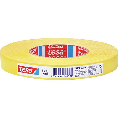 tesa PERFECT 57230-00003-02 Gewebeklebeband tesa® extra Power Gelb (L x B) 50 m x 19 mm 1 St.