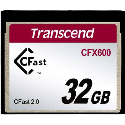 Transcend CFX600 CFast-Karte 2.0 MLC Industrie  32 GB 