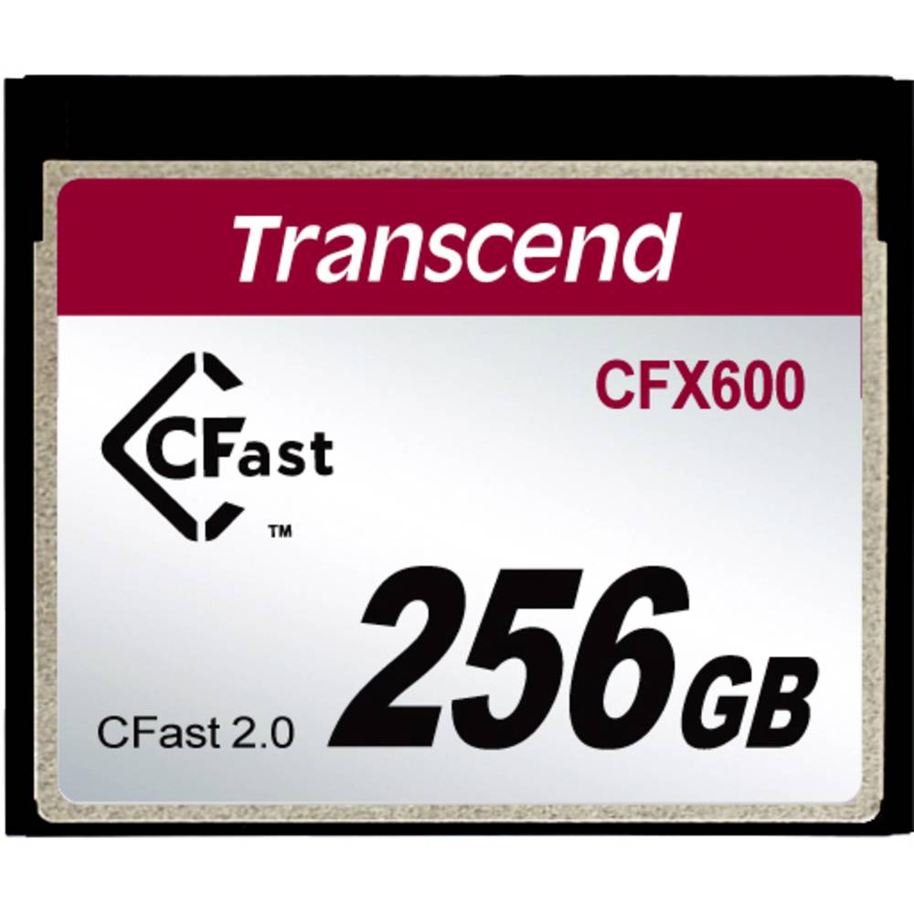 Transcend CFX600 CFast-Karte 2.0 MLC Industrie 256 GB - Conrad
