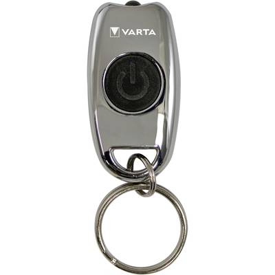 Varta Metal Key Chain Light LED Schlüsselleuchte mit Schlüsselanhänger batteriebetrieben 15 lm 6 h 37.6 g 