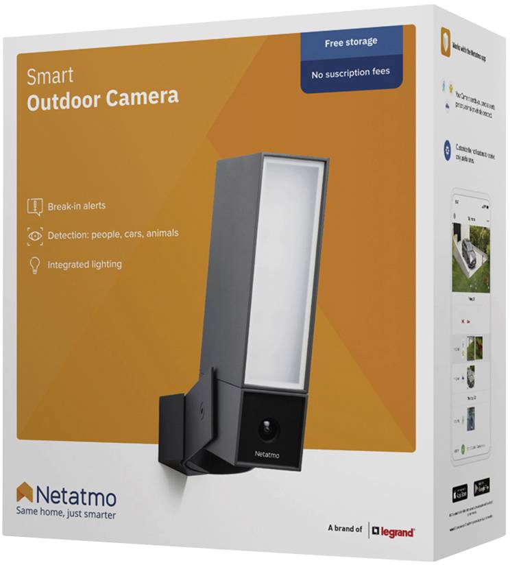 NETATMO Presence Outdoor Sicherheitskamera mit autom. Erkennung und App