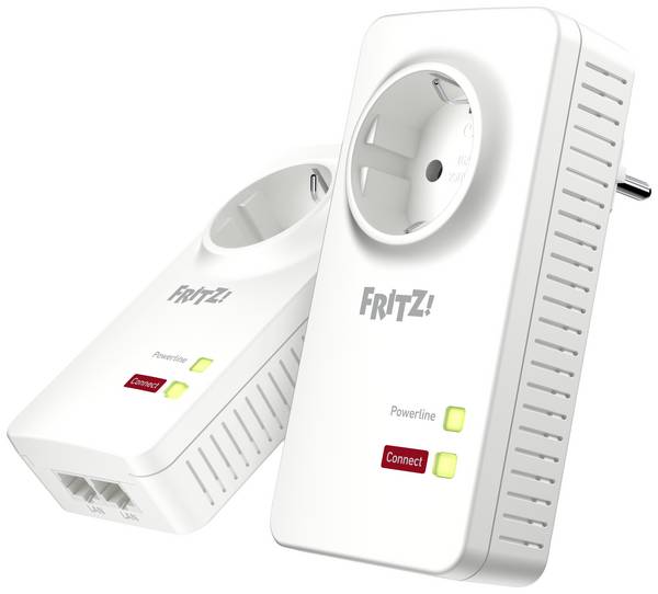 FRITZ! Powerline Starter Kit FRITZ!Powerline 1220 Set 20002737   1200 MBit/s