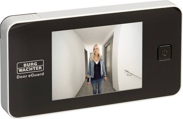 Burg Wächter Door eGuard DG 8100 DG 8100 Digitaler Türspion mit TFT-Display 81.3 cm 3.2 Zoll