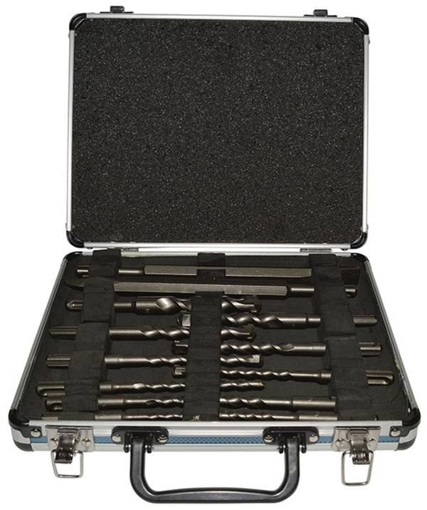 Makita D-42400 Hammerbohrer-Set 13teilig 5 mm, 6 mm, 6 mm, 7 mm, 7 mm, 8 mm, 8 mm, 10 mm, 12 mm, 14 mm, 16 mm SDS-Plus 1 Set
