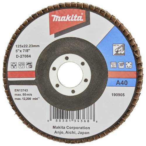 Makita D-27084 Fächerschleifscheibe Durchmesser 125 mm 1 St.