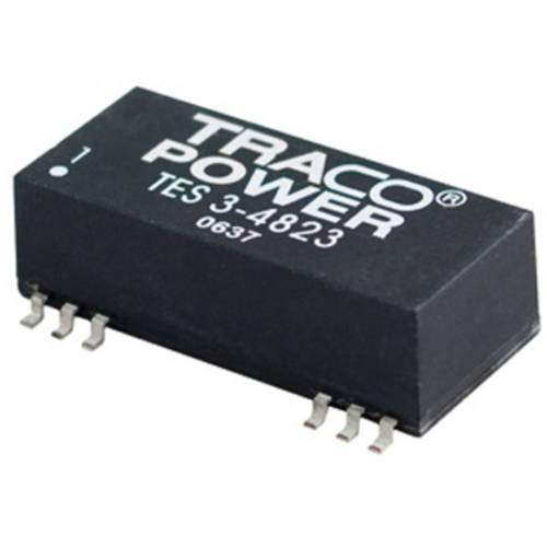 TracoPower TES 3-1222 DC/DC-Wandler, SMD 12 V/DC 5 V/DC 125 mA 3 W Anzahl Ausgänge: 2 x Inhalt 1 St.
