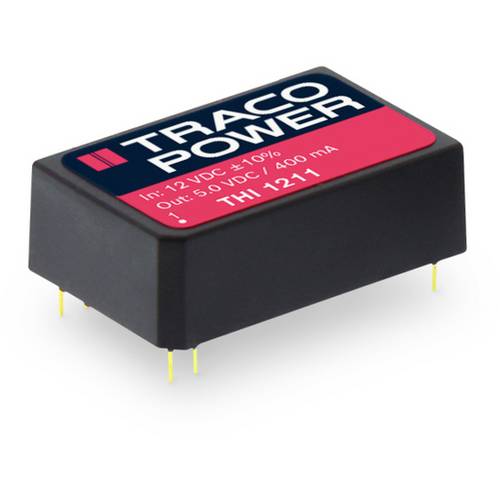 TracoPower THI 0513 DC/DC-Wandler, Print 5 V/DC 15 V/DC 130 mA 2 W Anzahl Ausgänge: 1 x Inhalt 1 St.
