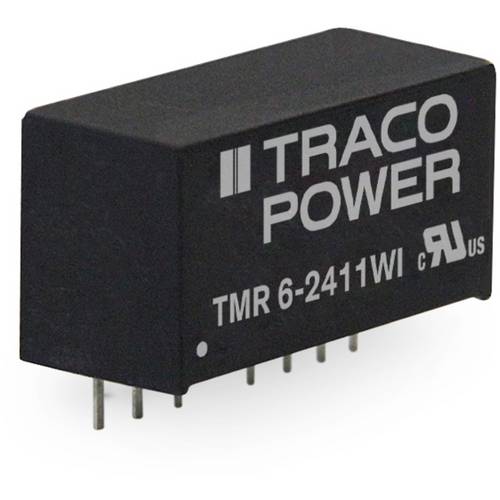 Thumbnail - TracoPower TMR 6-2415WI DC/DC-Wandler, Print 24 V/DC 24 V/DC 250 mA 6 W Anzahl Ausgänge: 1 x Inhalt 1 St.