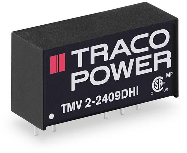 TRACO POWER DC/DC-Wandler, Print TracoPower TMV 2-1209DHI 12 V/DC 112 mA 1 W Anzahl Ausgänge: 2 x