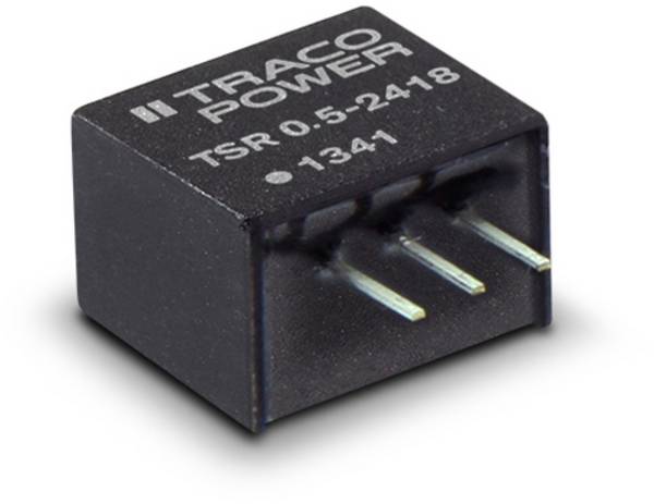 TracoPower TSR 0.5-2433 DC/DC-Wandler, Print 24 V/DC 12 V/DC 500 mA Anzahl Ausgänge: 1 x Inhalt 1 St.
