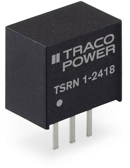 TRACO POWER DC/DC-Wandler, Print TracoPower TSRN 1-2418A 12 V/DC 1000 mA Anzahl Ausgänge: 1 x